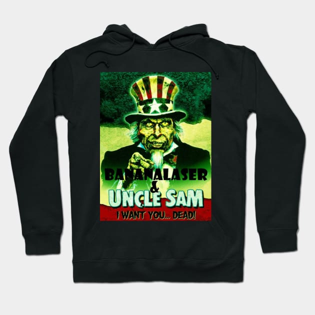 Bananalaser #3 Uncle Sam Hoodie by Horrorphilia